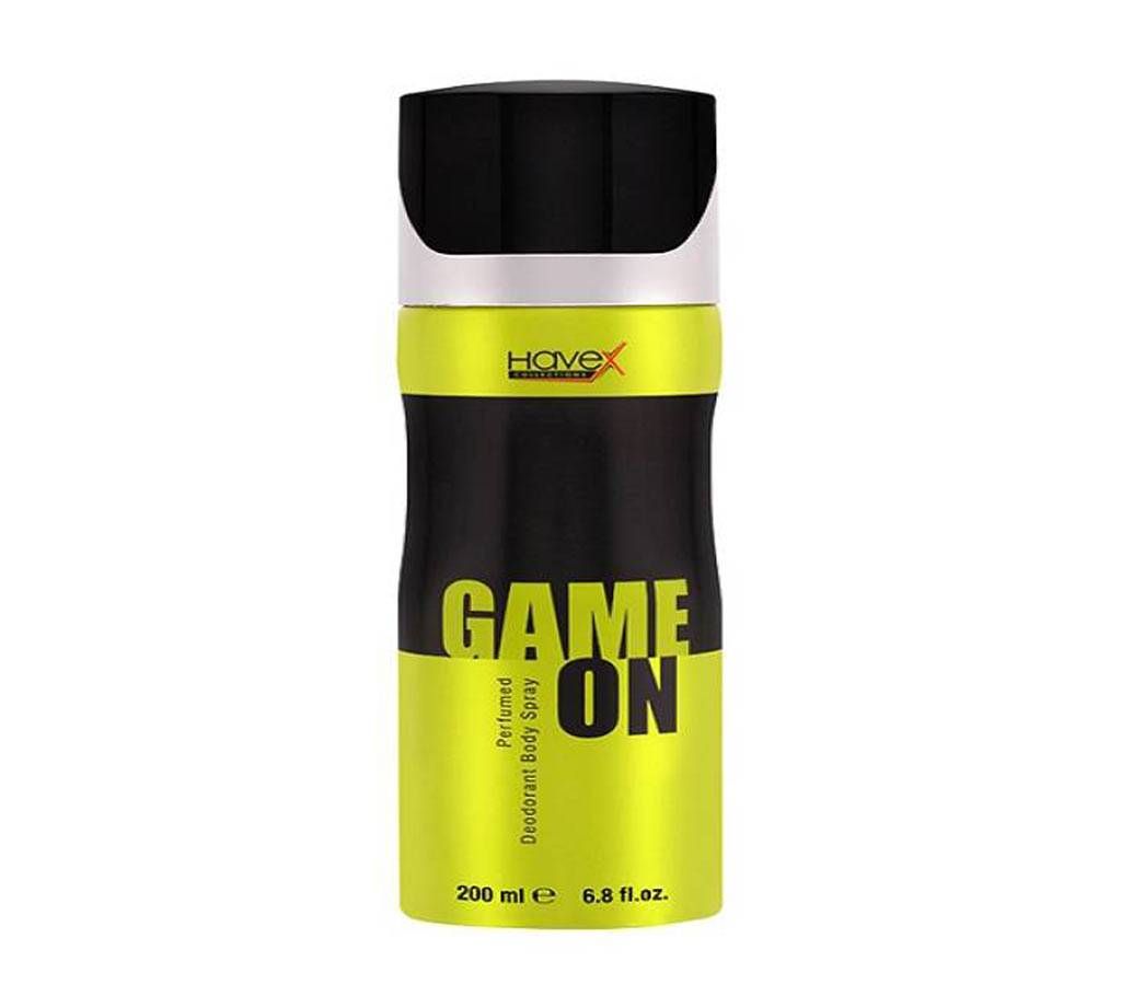 Branded Body Spray HAVEX GAME ON (200ml)