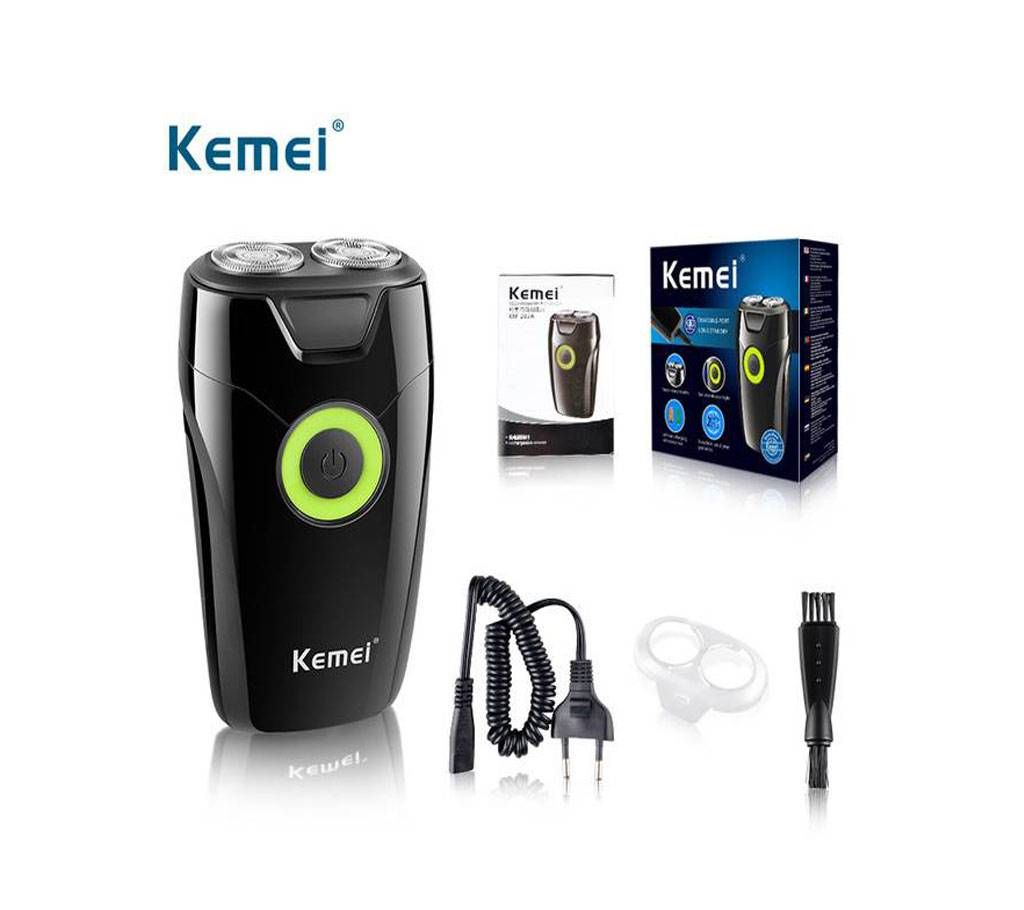 Kemei KM-202A Rechargeable Dual Blade Shavers