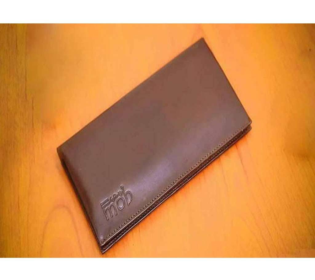 Long Shaped Leather Wallet