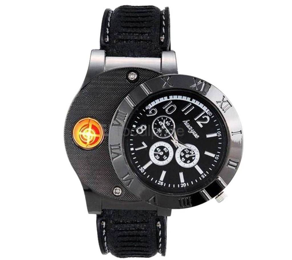 HUAYUE Watch Design USB Electronic Lighter