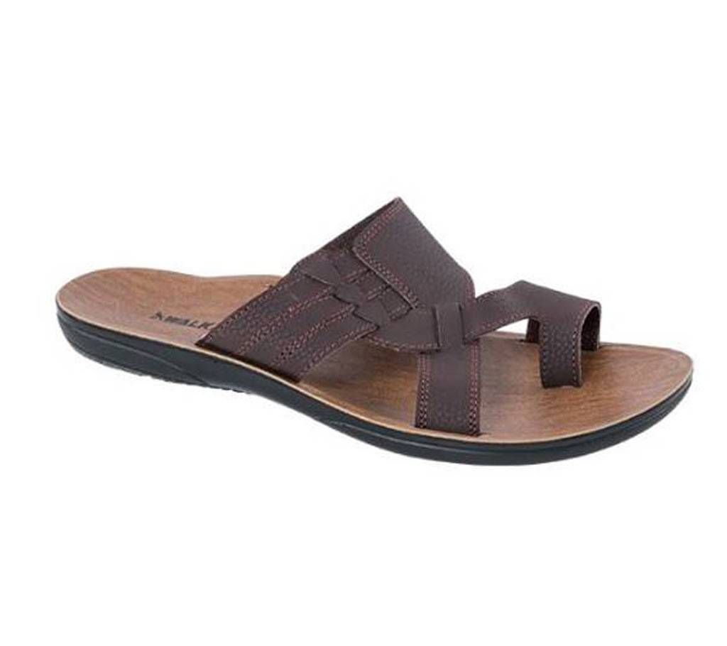 Men's Stylish Leather Sandal Brown