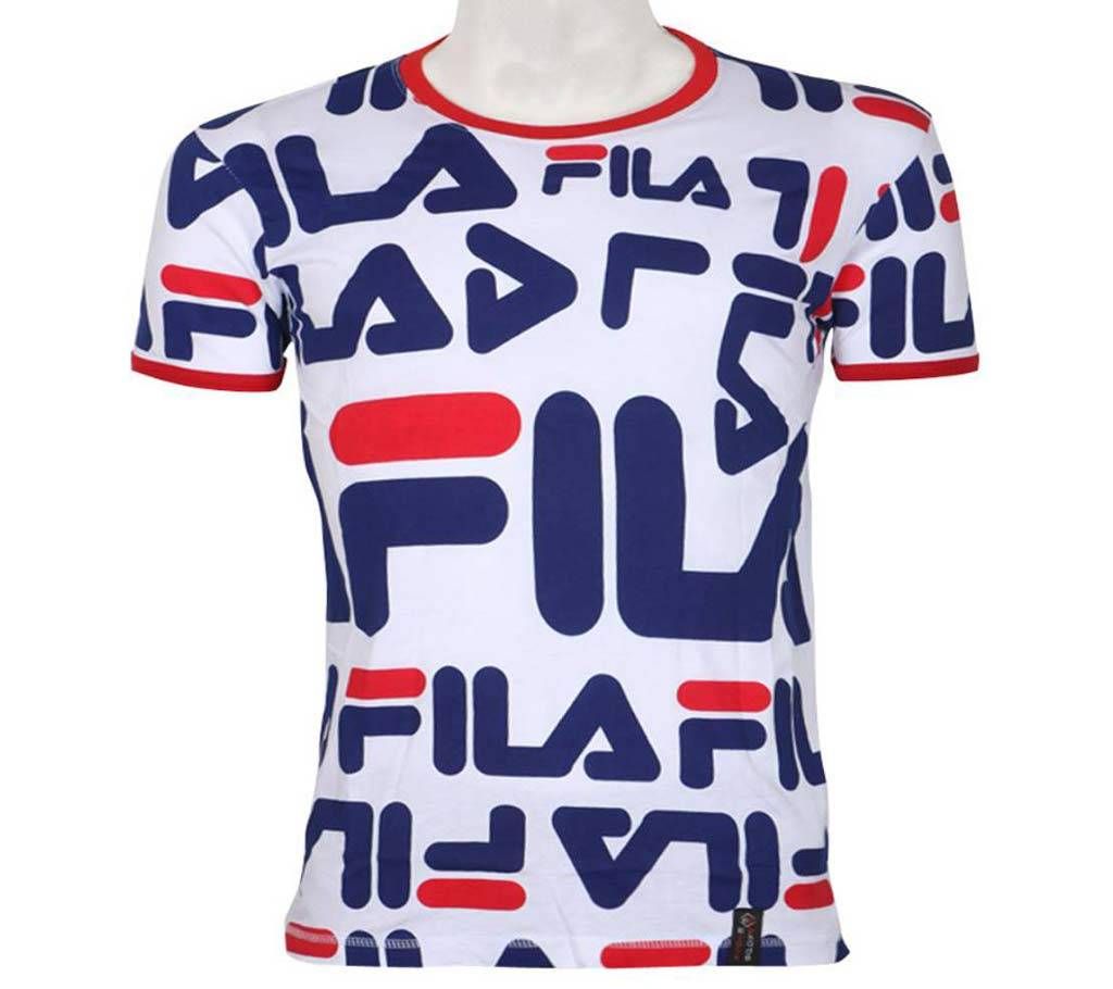 Men'z Half Sliv Design T-Shirt