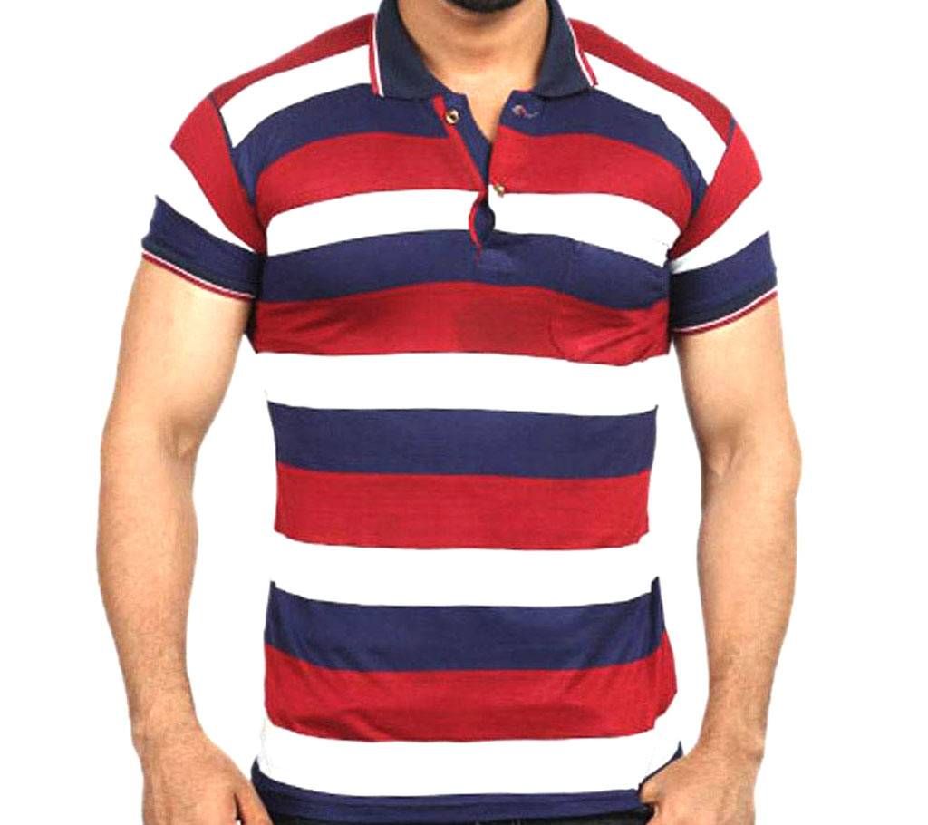 Half Slip Polo Shirt For Men
