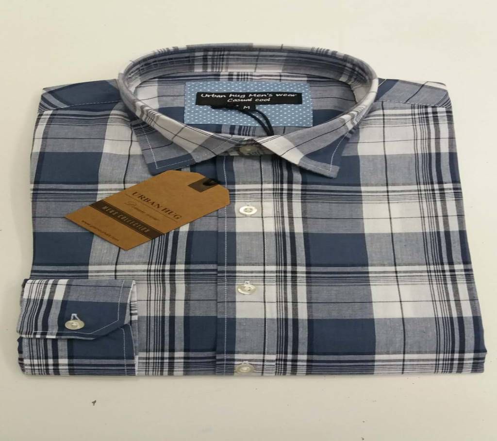 Men's Long Sleeve check Shirt