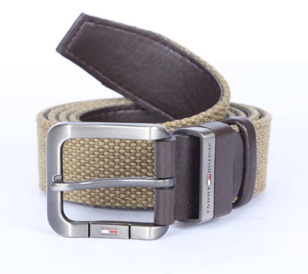Casual cloth fabric belt for men