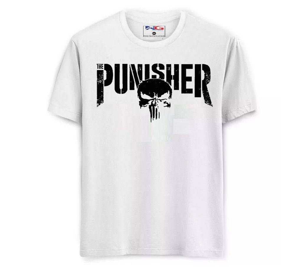 Punisher Menz Half Sleeve T-Shirt
