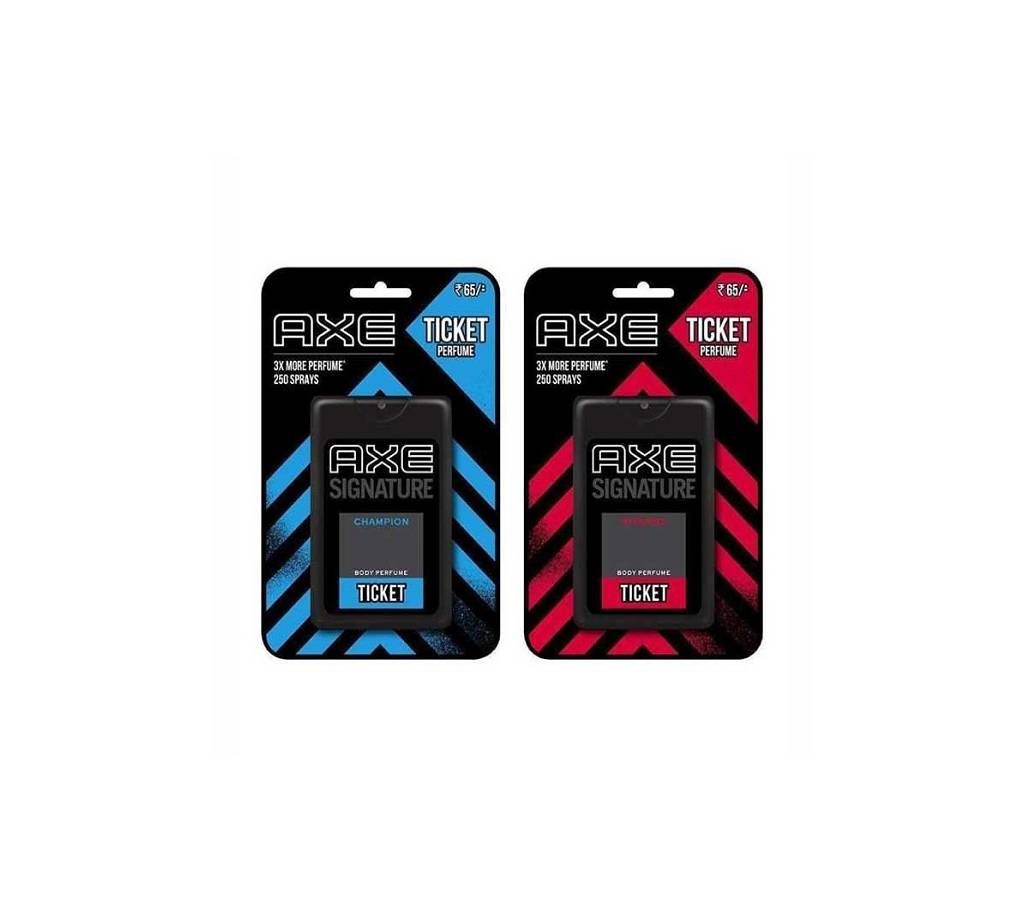 AXE  Signature Ticket Body Perfume 17 ML