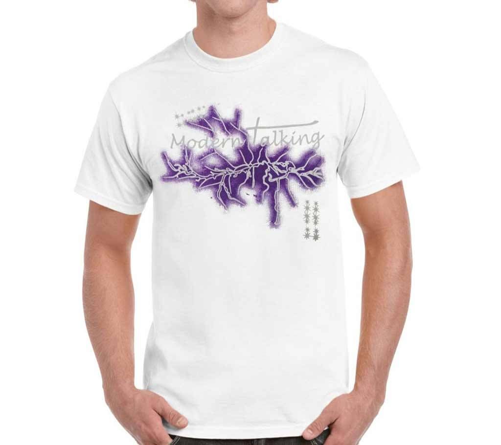 Bajlee Half Sleeve Slim Fit Cotton T shirt For Men 