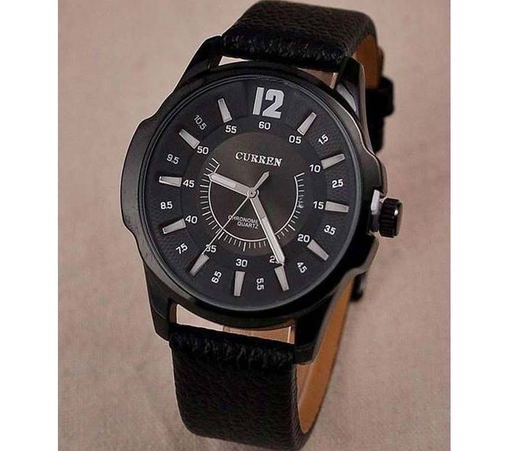 Black Mens Casual Wrist Watch 