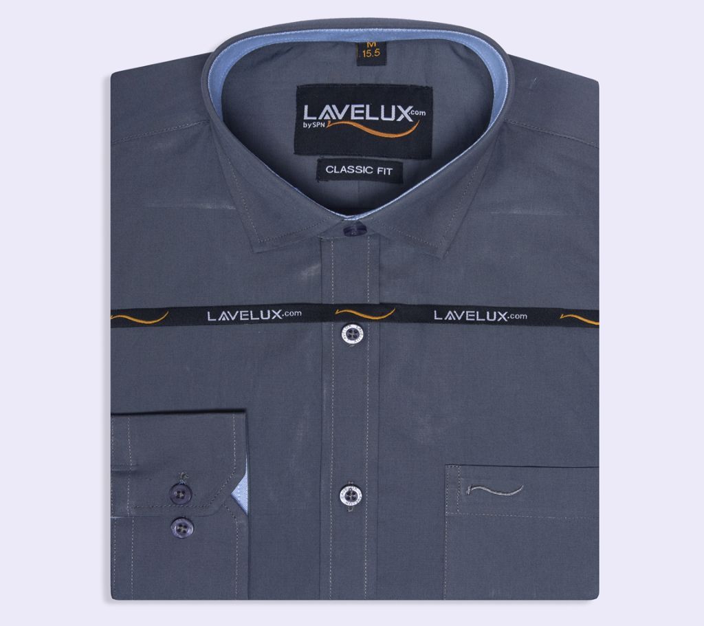 LAVELUX Mens Full Sleeve Cotton Shirt (Code-LMFS352)
