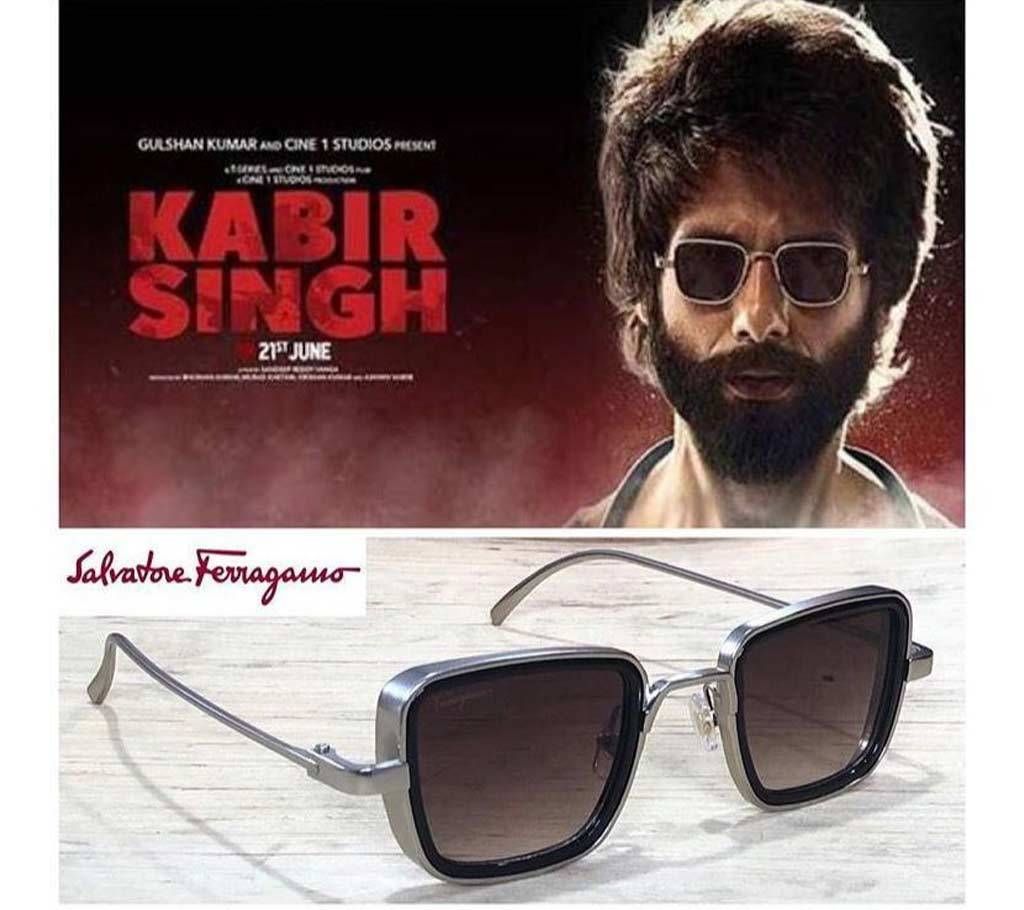 Kabir Singh Sun Glass Silver Original Metal Frame
