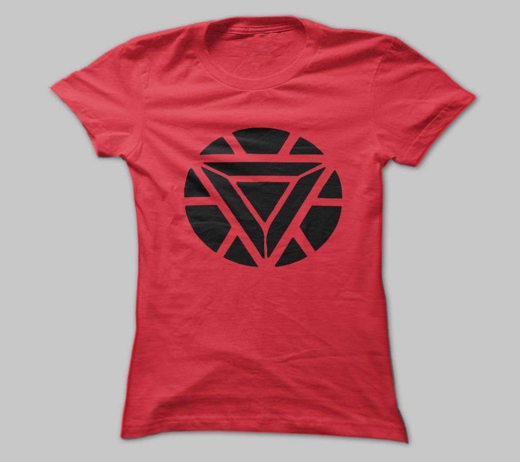 IRON MAN RED ARC COTTON TSHIRT FOR MEN