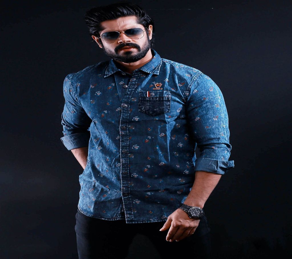 Full Sleeve Shirt For Men  16  Deep Blue  Fas