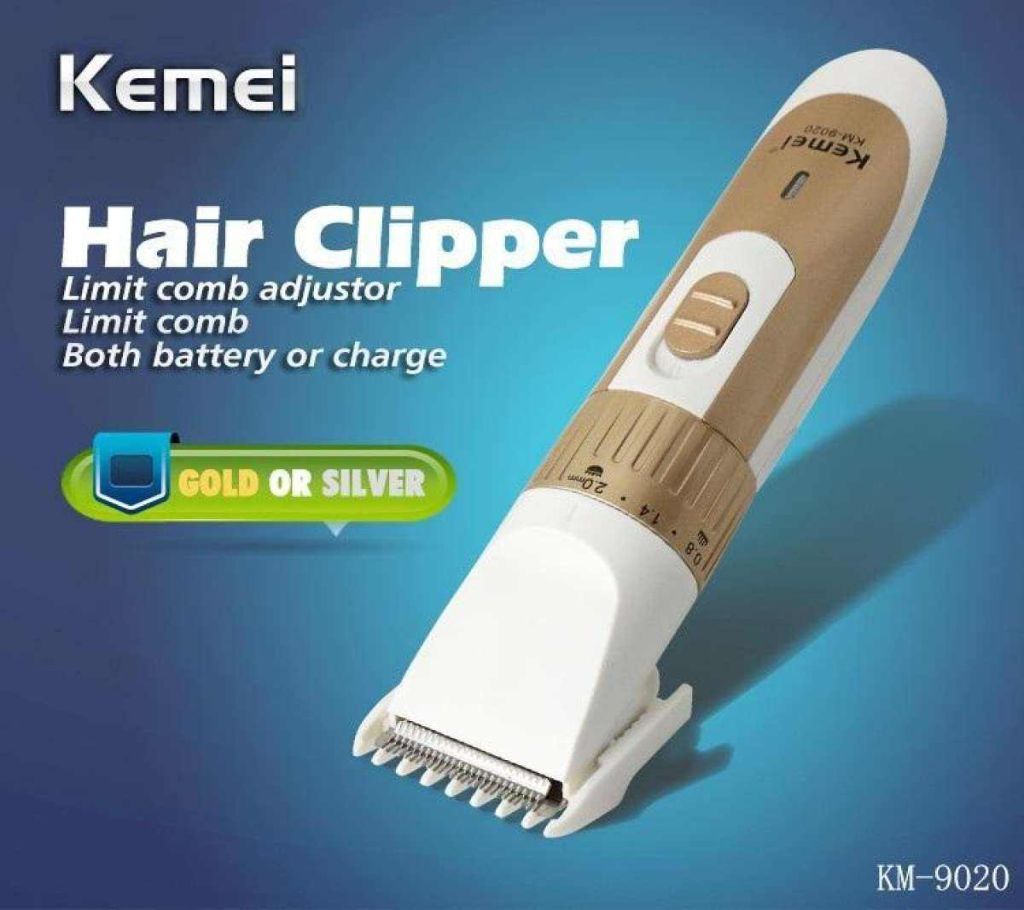 Kemei KM-9020 Hair Trimmer For Men Titanium Blade Hair clipper Cutting Machine Beard Trimmer Rechargeable Hair Clipper