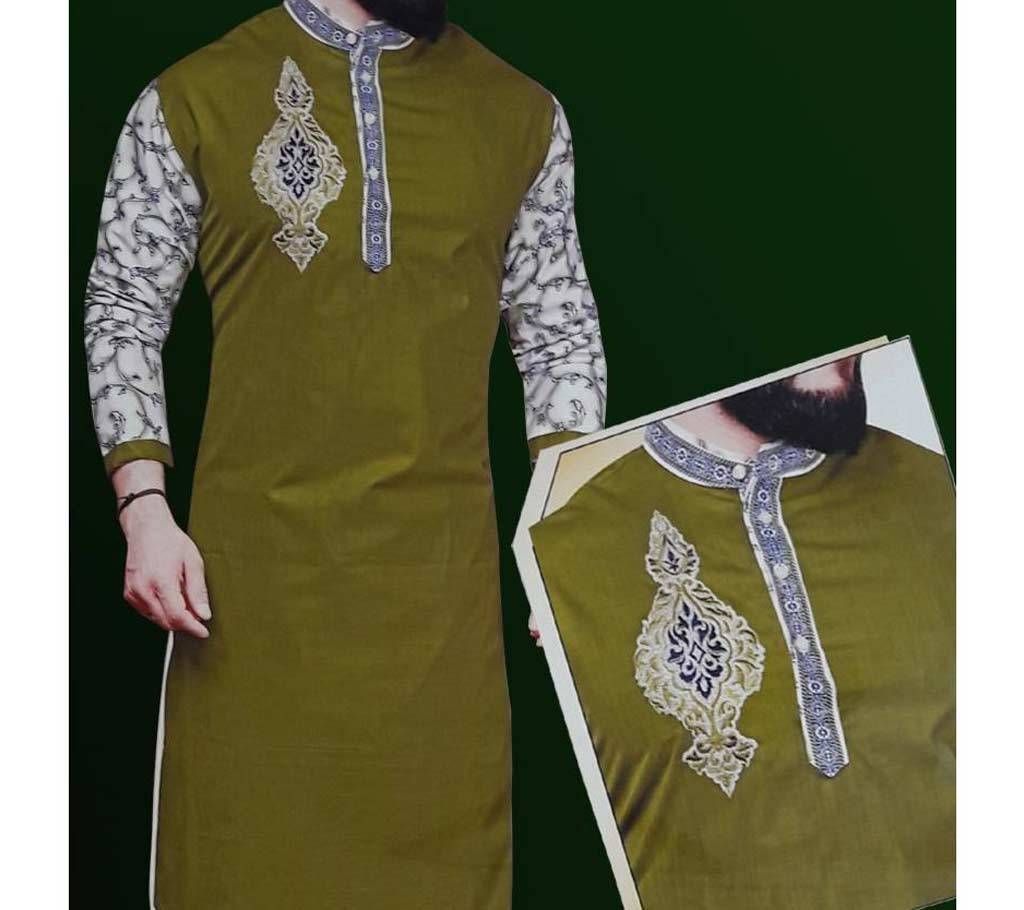 Eid Collection - Menz Slim Fit Semi Long Punjabi 100204