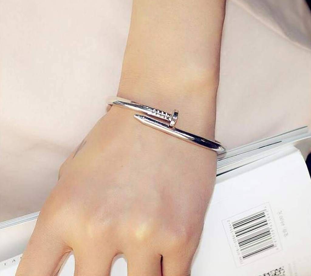 Cuff Belt Buckle Classic Stainless Steel Bracelet For Men