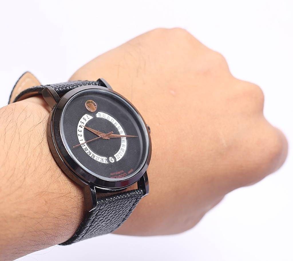 Movado Black Dial watch for men