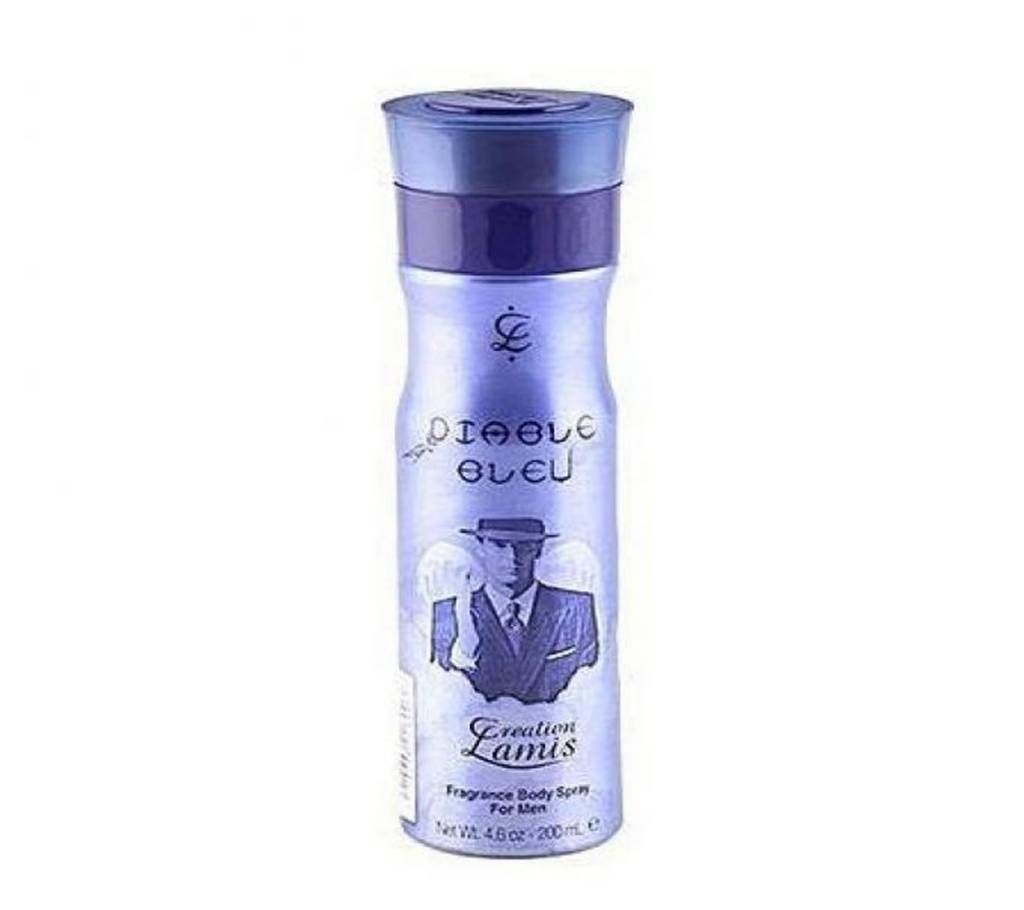 Diable Blue Body Spray for Men - 200ml uae