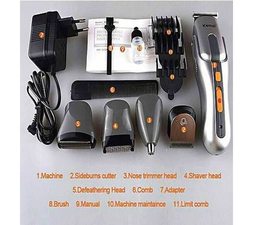 Kemei KM-680 Rechargeable Trimmer
