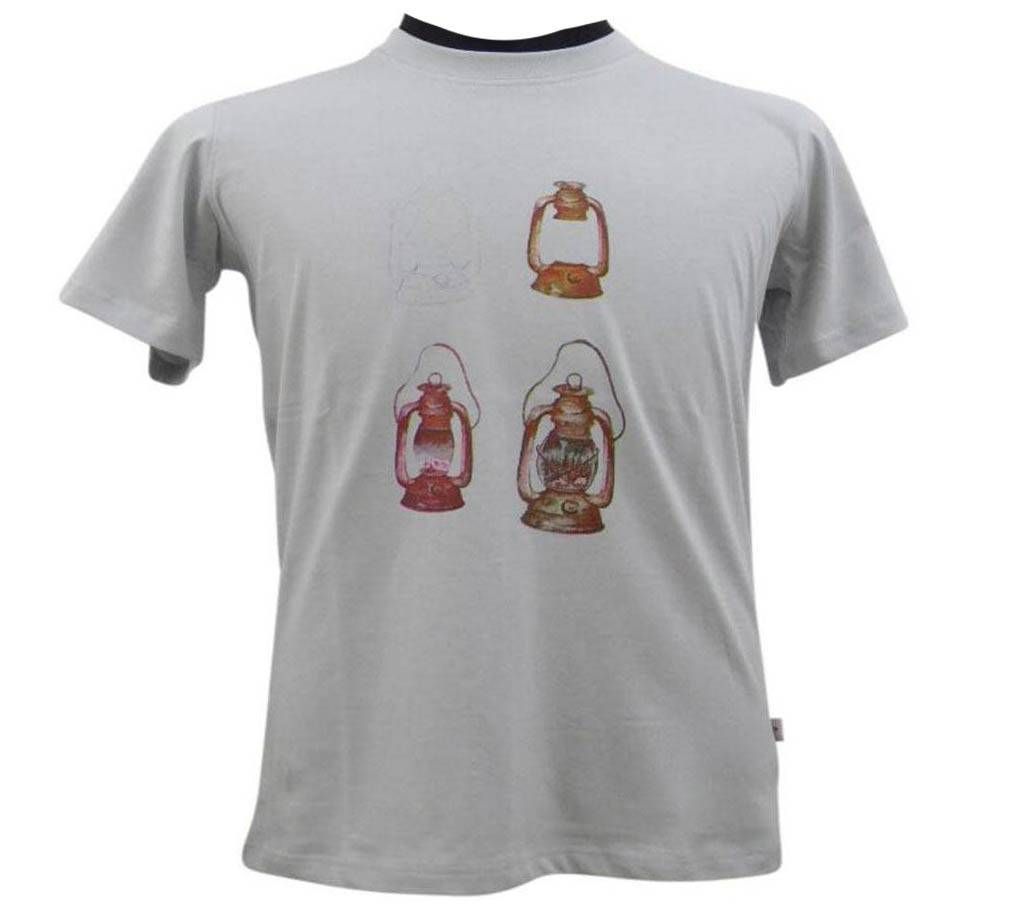 Quite Grey Basic T-Shirt