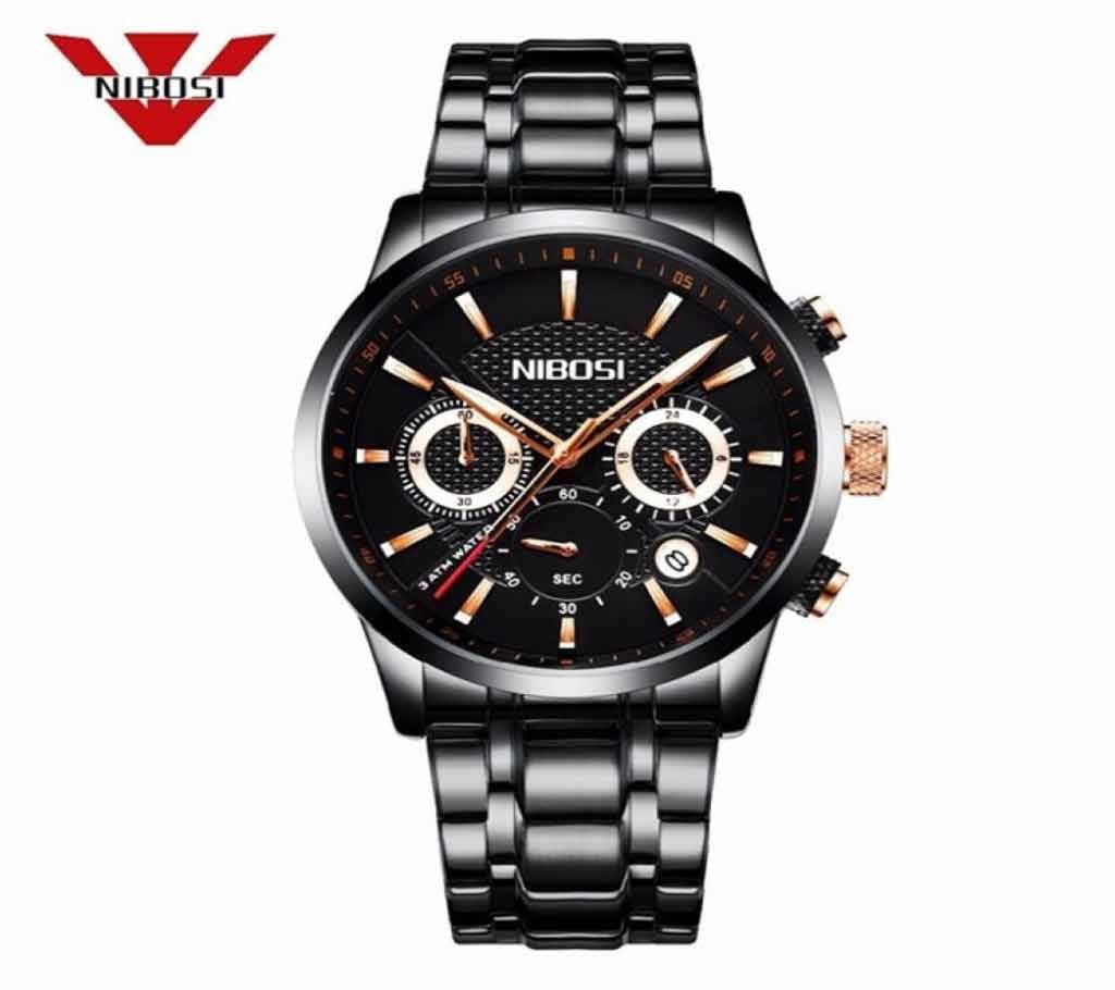 NIBOSI 2313-A Mens Chronograph Quartz Wristwatch