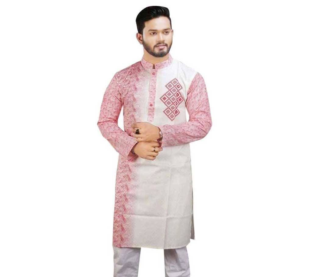 Menz Semi Long Panjabi For Men