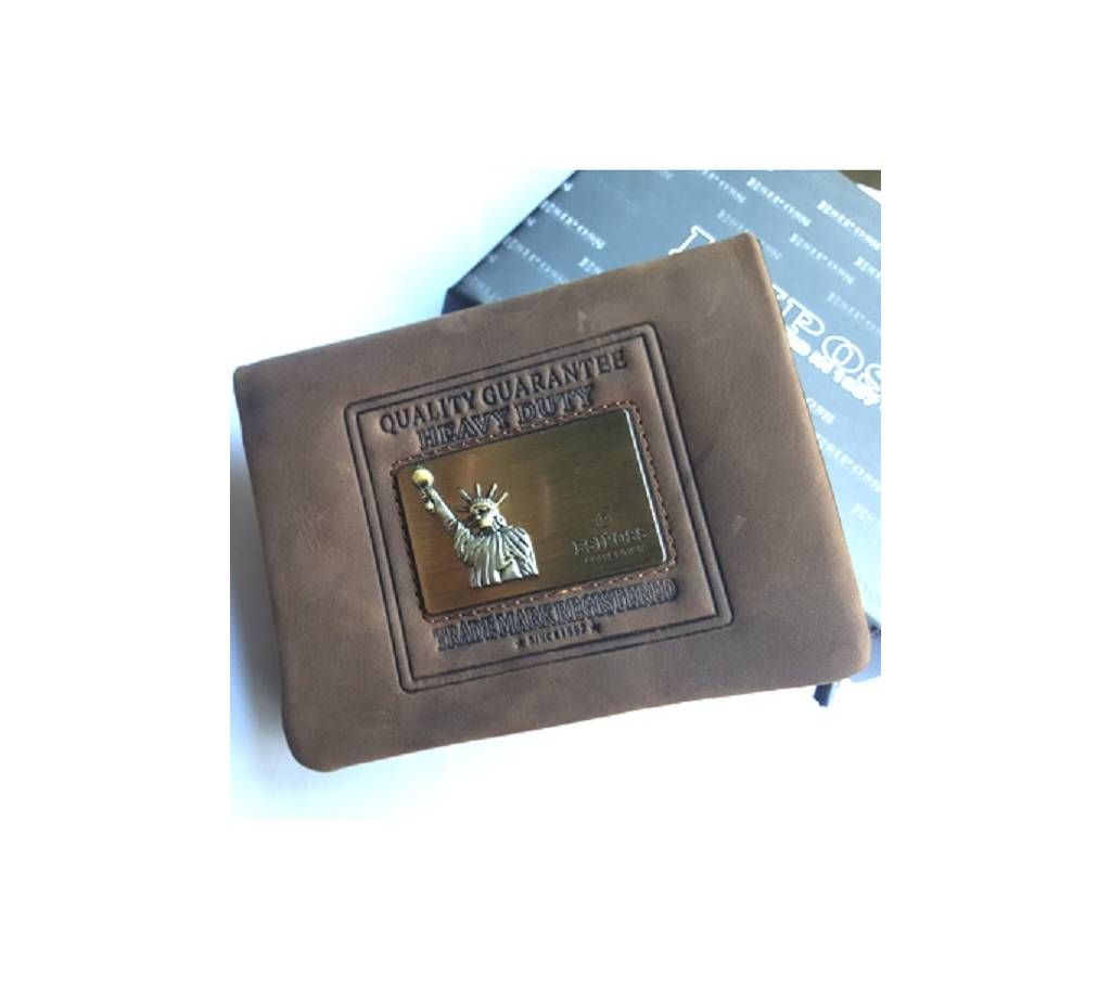 100% Leather Wallet -W178