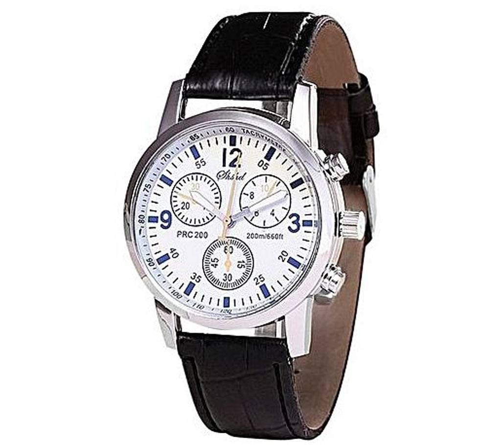 Blue-ray Glass Neutral Quartz Simulates Wrist Epidermal Leather Strap Watch XZX10201020