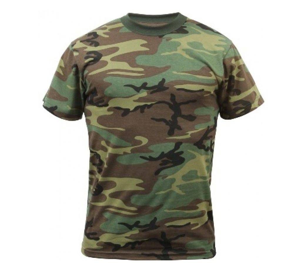 Men Army Printed T-Shirts