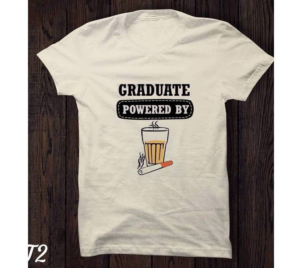 Men's Round Neck T-Shirt Graduate