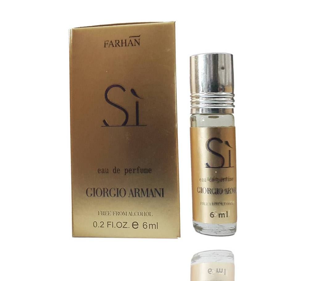 Giorgio Armani SI perfume for men- 6 ml 