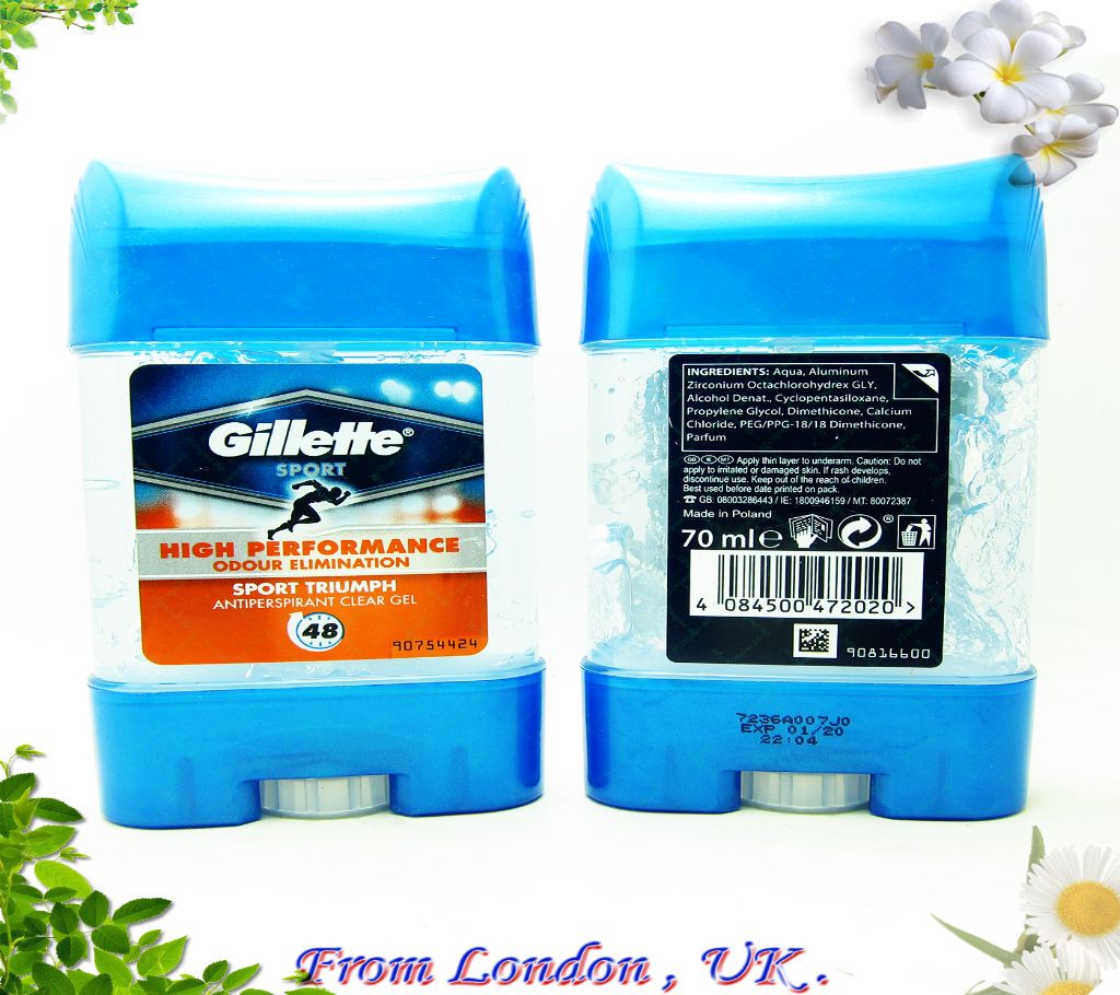 Gillette High Per Sport Triumph 48Hrs Deo Gel 70ml