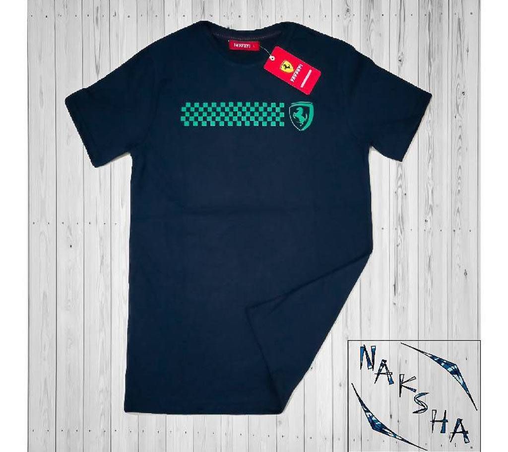 Ferrari Half sleeve Cotton T-Shirt (Copy)