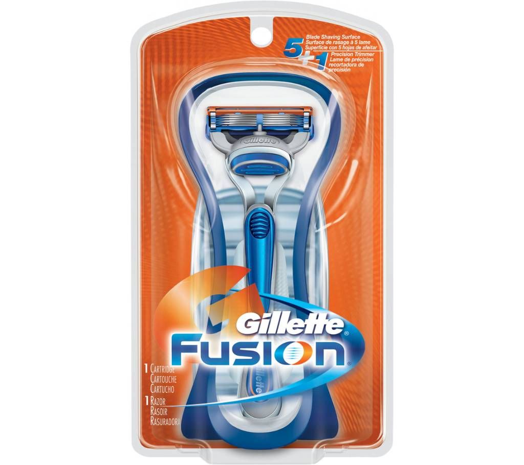 Gillette Fusion Manual Razor, Mens Razors/Blades