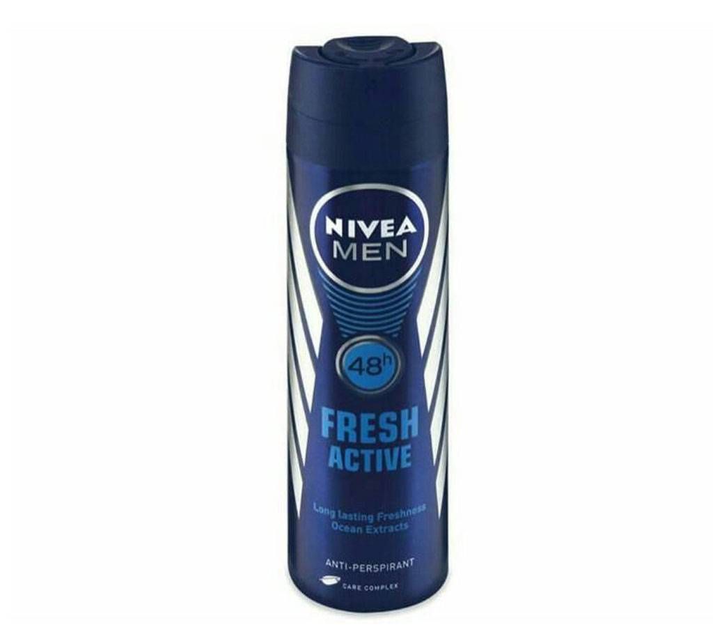 NIVEA Men Fresh Active body spray  150ml - Thailand 