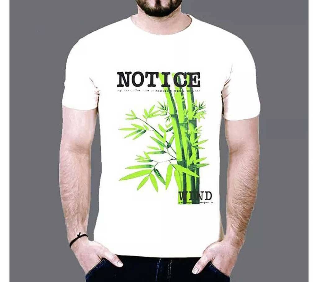 Notice T-Shirt in White