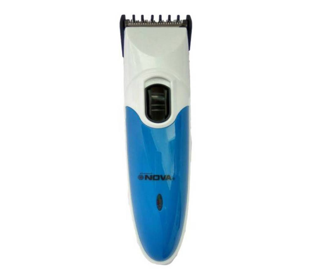Nova RF-406 Rechargeable Cordless Trimmer for Men  (Blue, White)