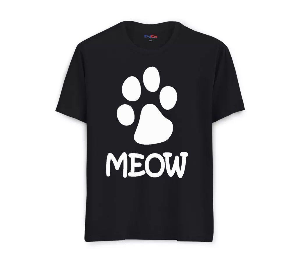 MEOW Menz Half Sleeve T-Shirt