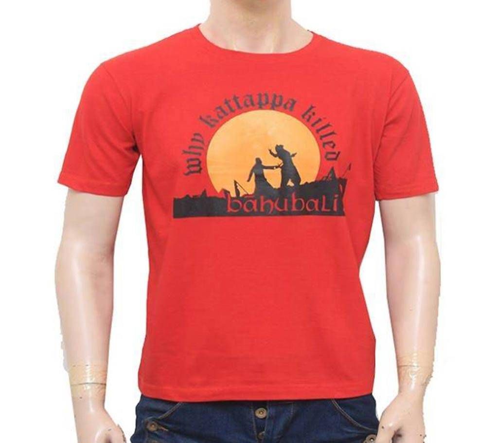 BAHUBALI Mens Printed T-Shirt