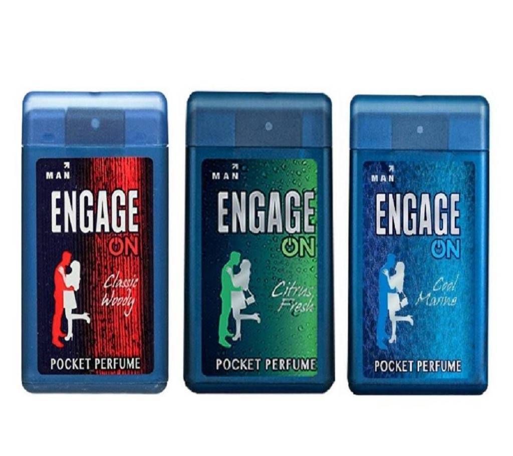 Engage Pocket Perfume -india (3piece)