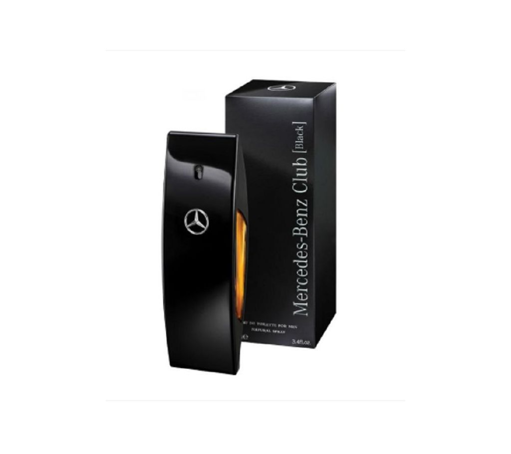 MERCEDES- BENZ CLUB BLACK EDT 100 ML FOR MEN