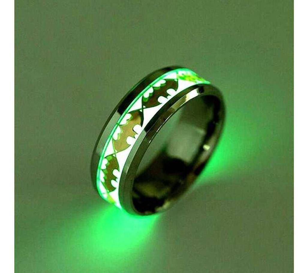 Luminous Men Ring Stainless Steel for Men