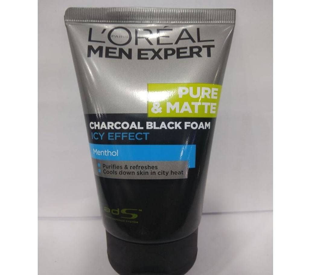 Loreal man pure & matt face wash 100 ml U K