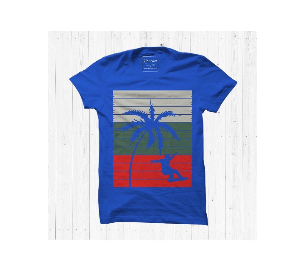 Coconut T shirt Cotton Half Sleeve T Shirt For Men