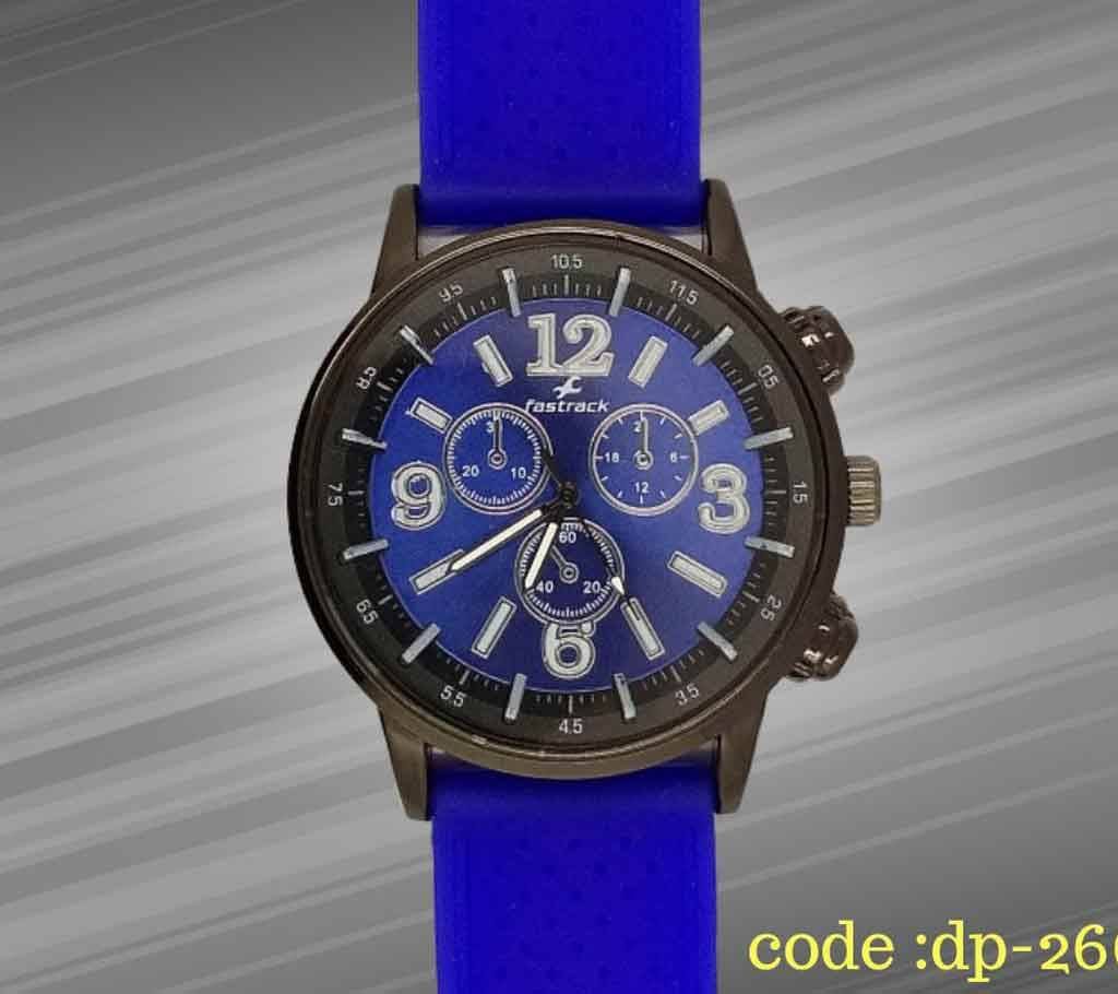 Rubber Belt mens watch