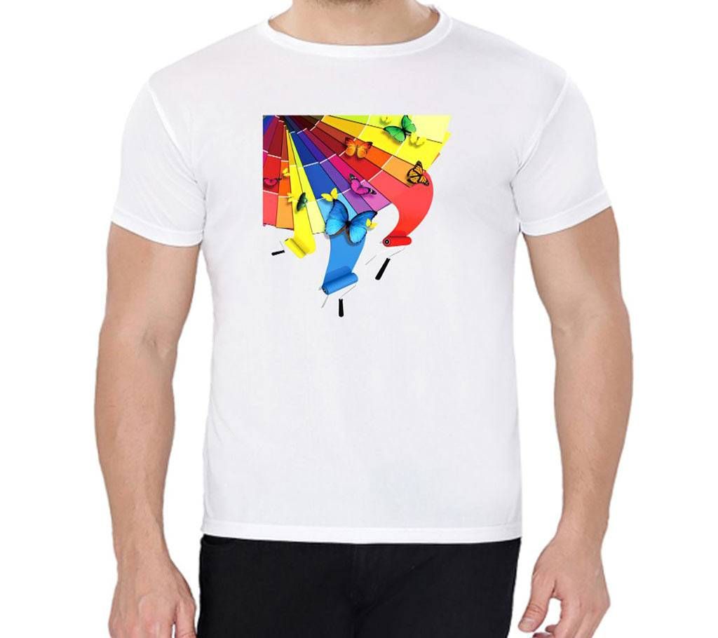 Butterfly - Half Sleeve T-shirt For Men