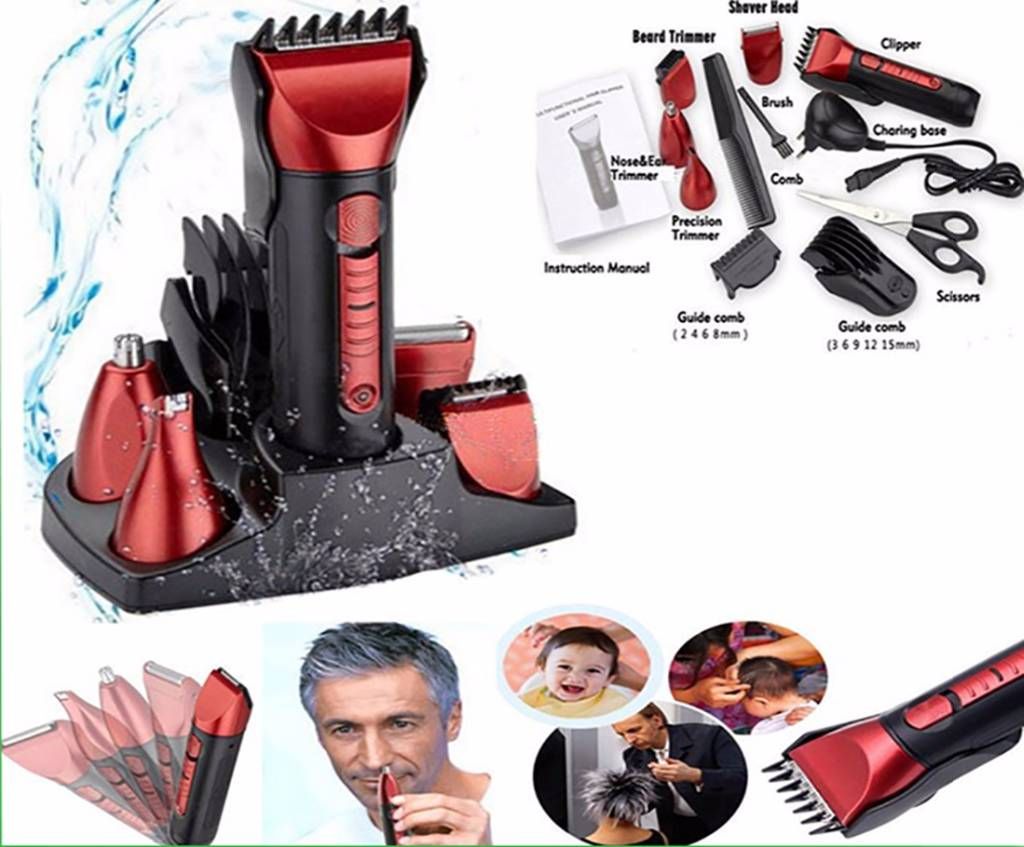 KEMEI 5 in 1 Multi function Hair Trimmer