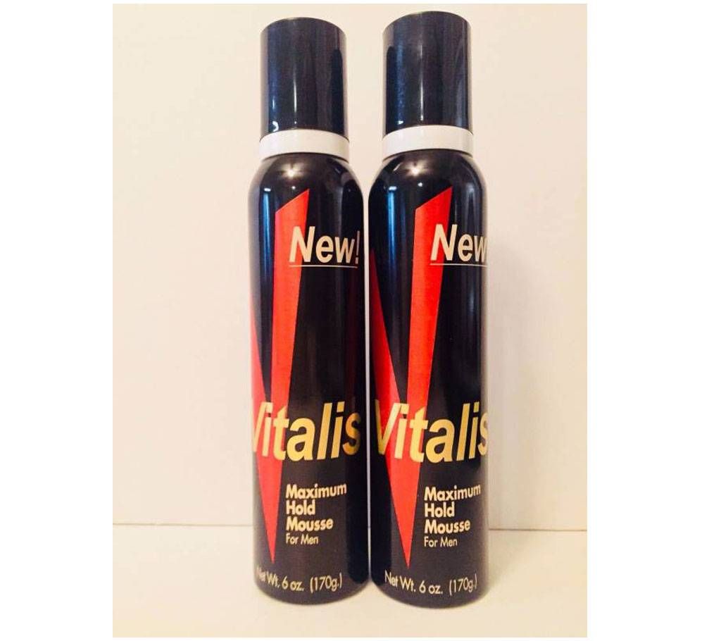 Vitalis Maximum Hold Mousse for Men 6 OZ