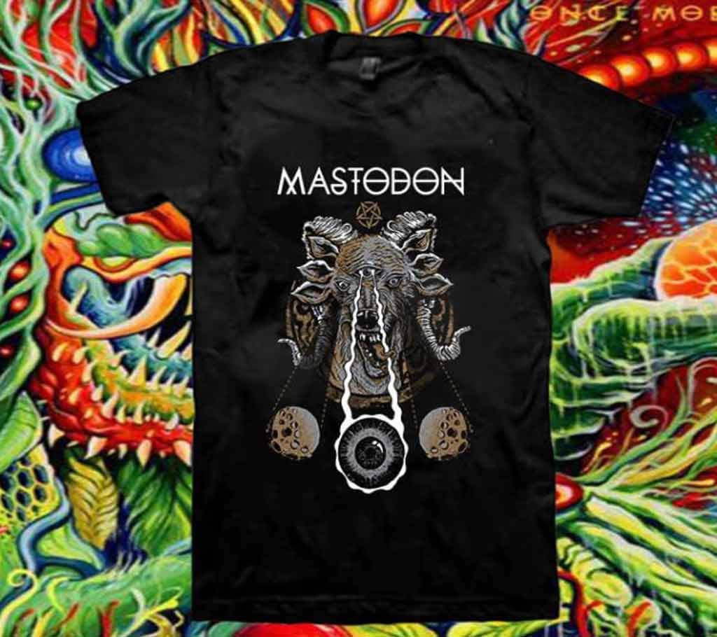 Mastodon half sleeve gents cotton t shirt 