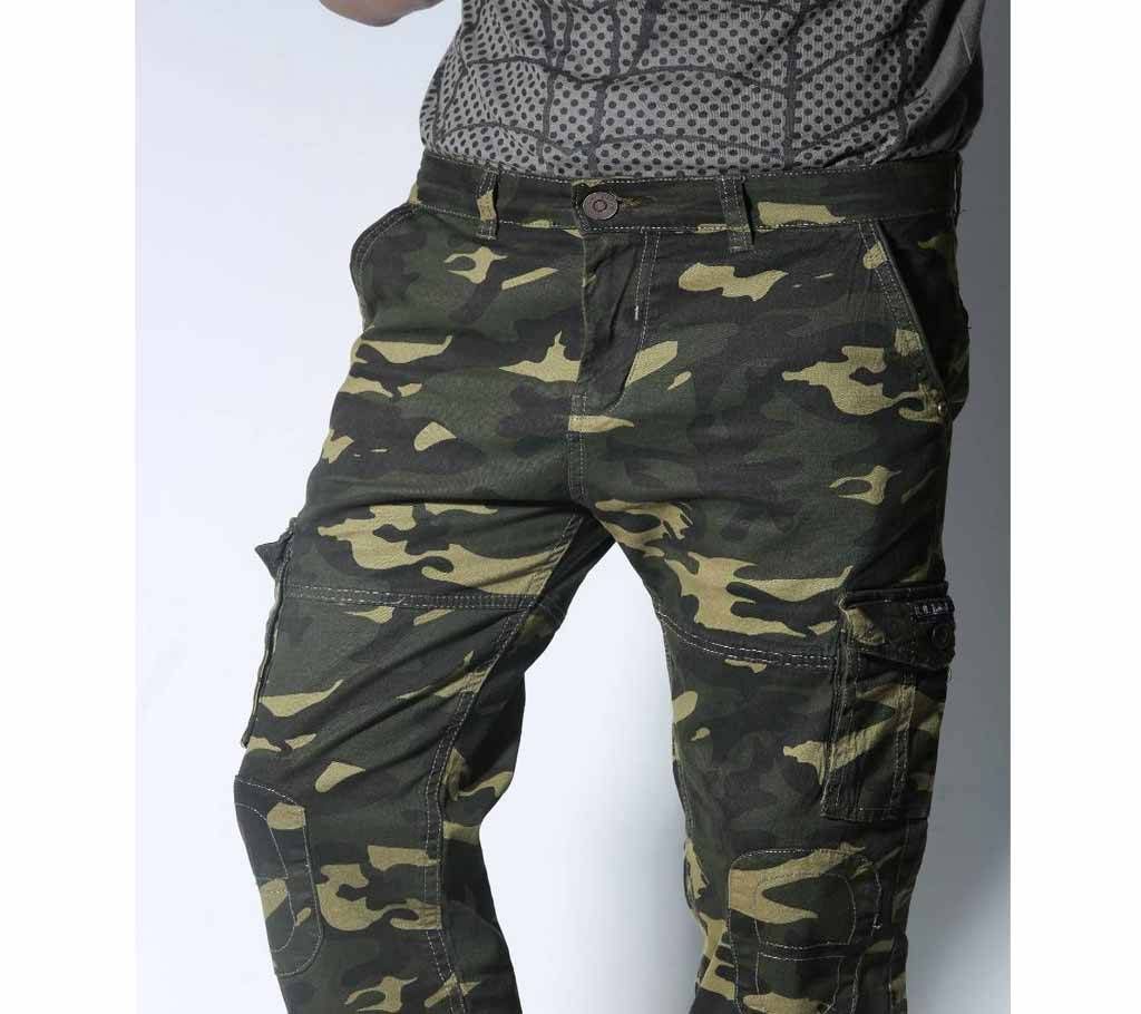 Gents Stretch Camo Long Cargo Pant (CP78)